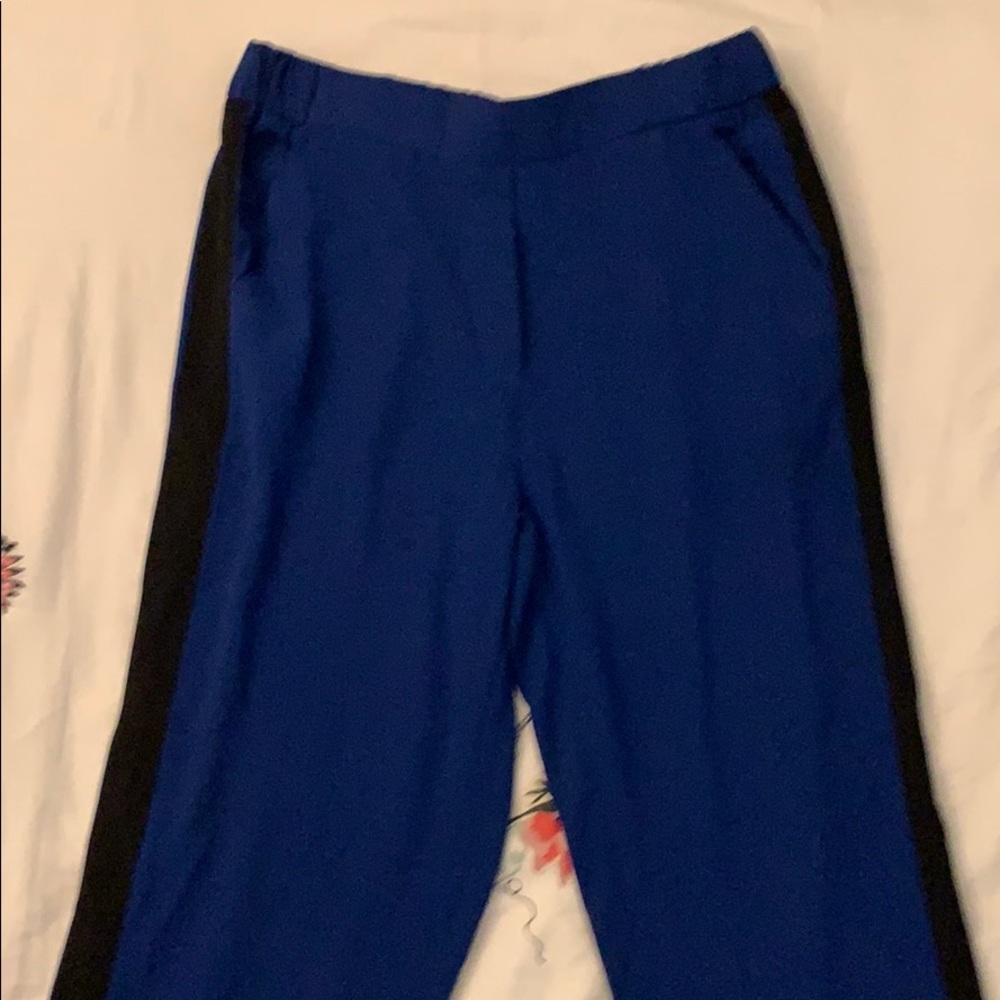 Silk long pants
